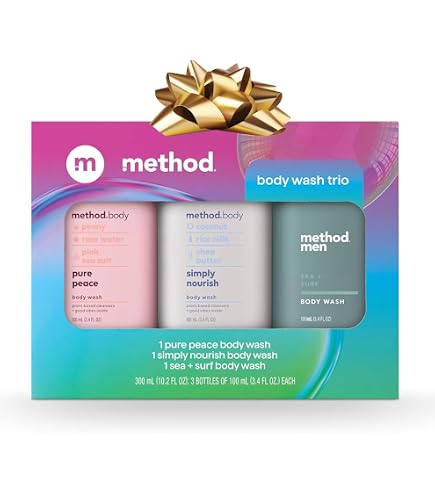 Amazon.com : Method Body Wash and Hair Care Gift Set, Pure Peace